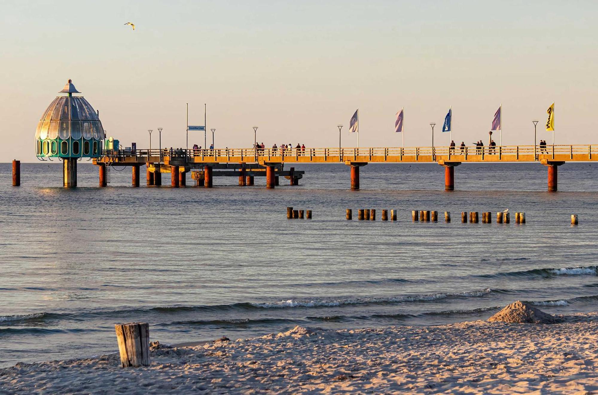 Kleine Freiheit An Der Seebruecke Zingst Exteriör bild