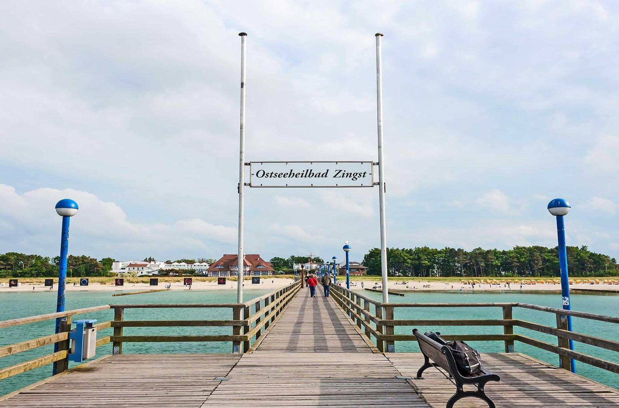 Kleine Freiheit An Der Seebruecke Zingst Exteriör bild